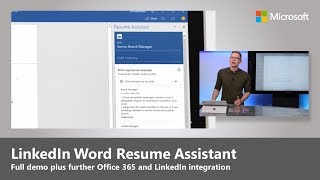 linkedin resume assistant in office 2016 for mac